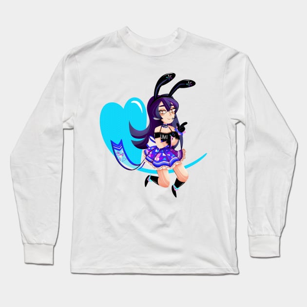 Cyber Umi. Long Sleeve T-Shirt by scribblekisses